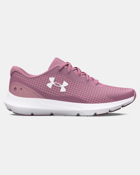 Women's UA Surge 3 Running Shoes in Pink image number 0